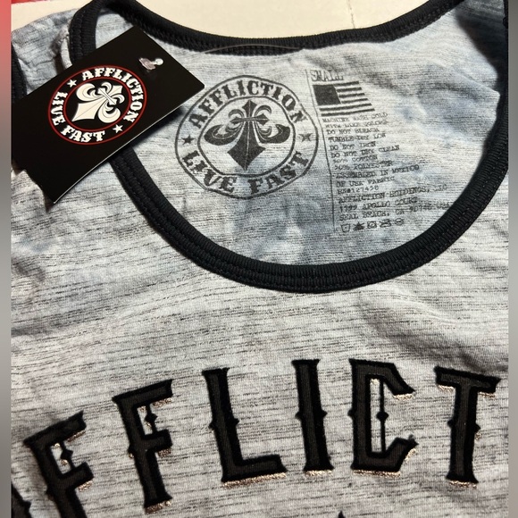 Affliction Women’s T-Shirt - Picture 5 of 5